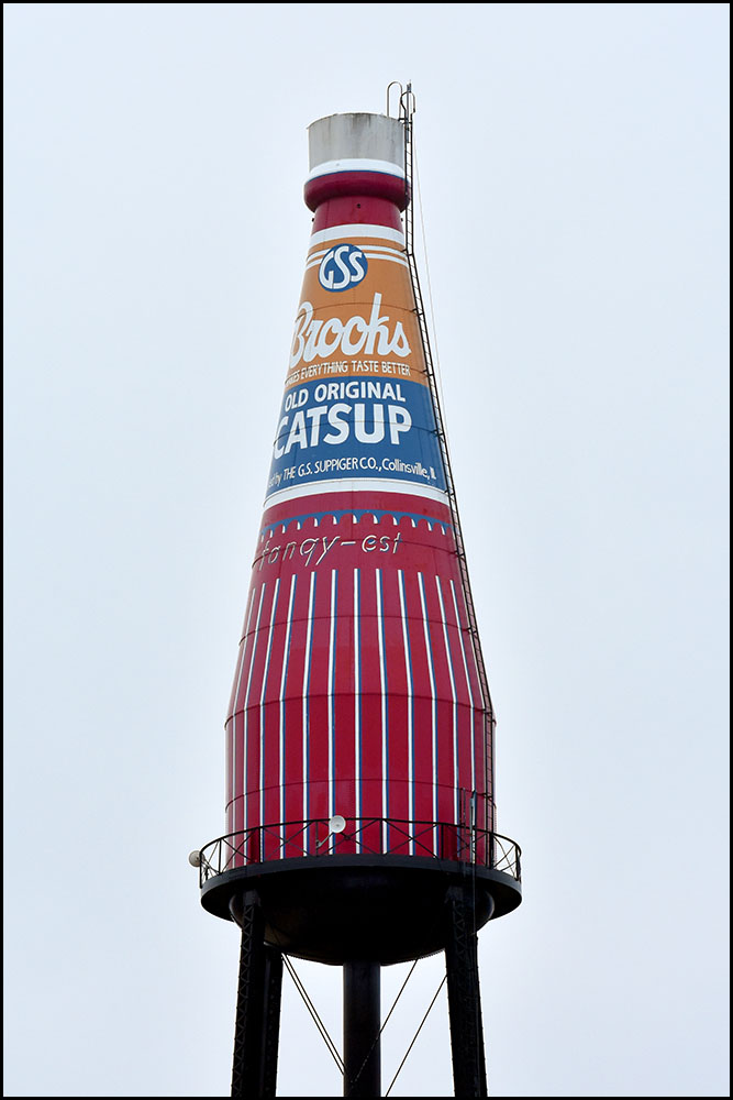 World's Largest Catsup Bottle